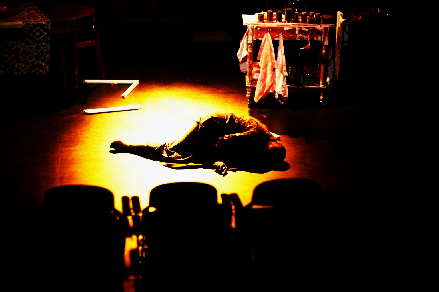 Production still — spotlight