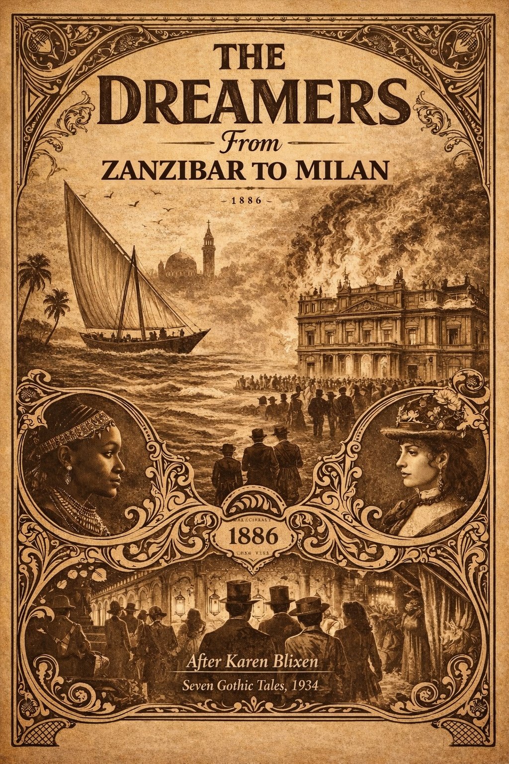 THE DREAMERS — From Zanzibar to Milan — key visual poster