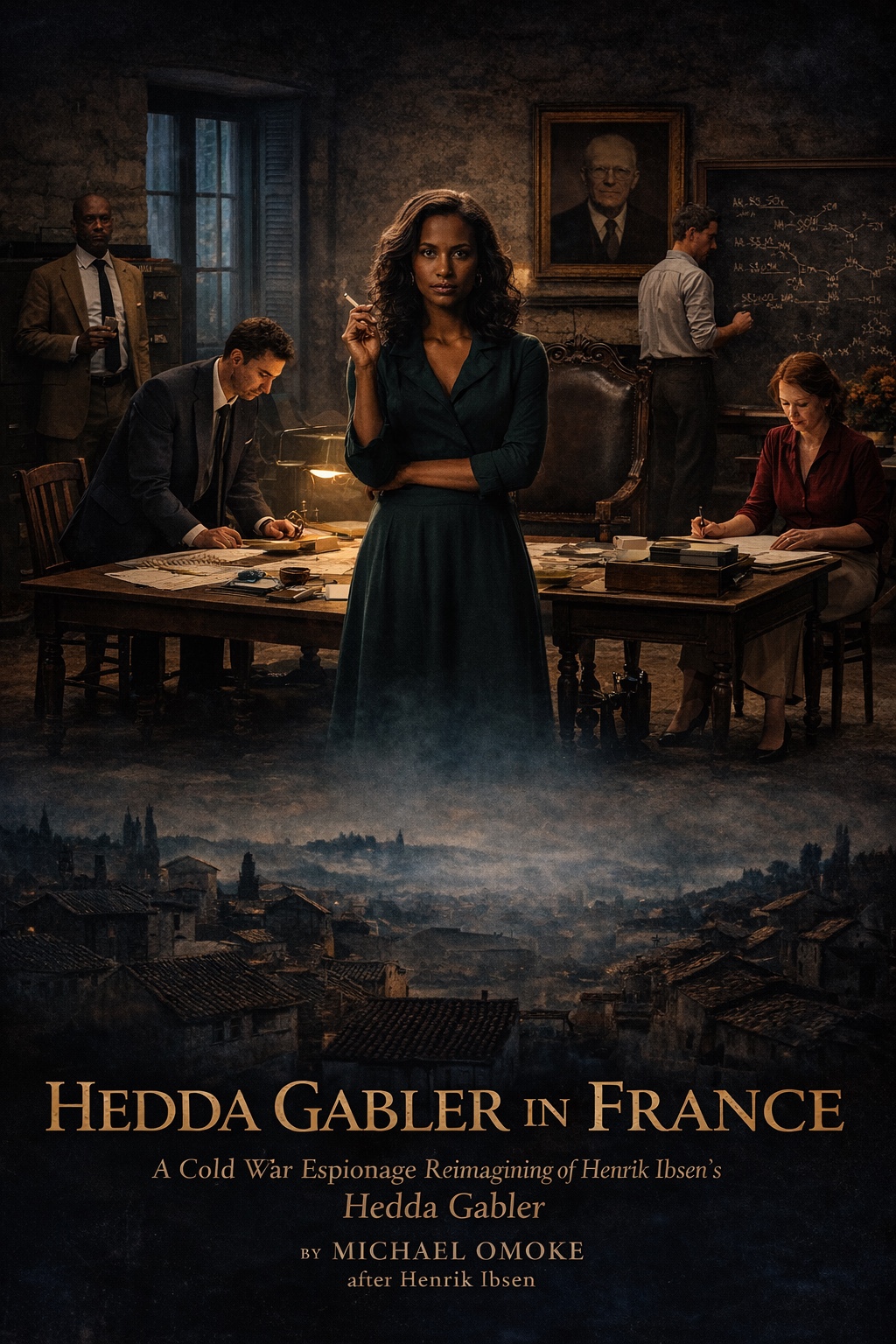 Hedda Gabler in France poster