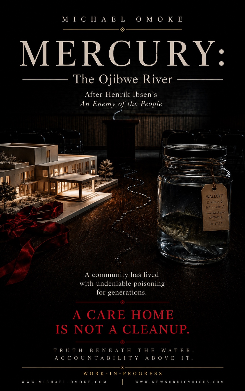 Final vertical poster for Mercury: The Ojibwe River
