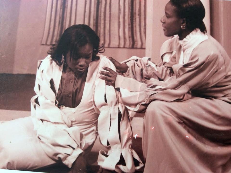 Archival production still from Servant of Two Masters, Nairobi (2002)